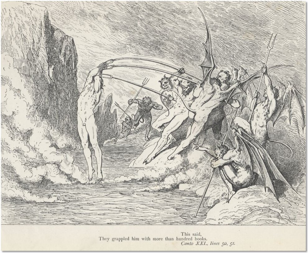 Illustrations from Dante's Inferno