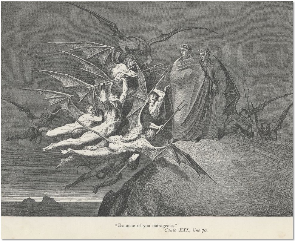 Illustrations from Dante's Inferno