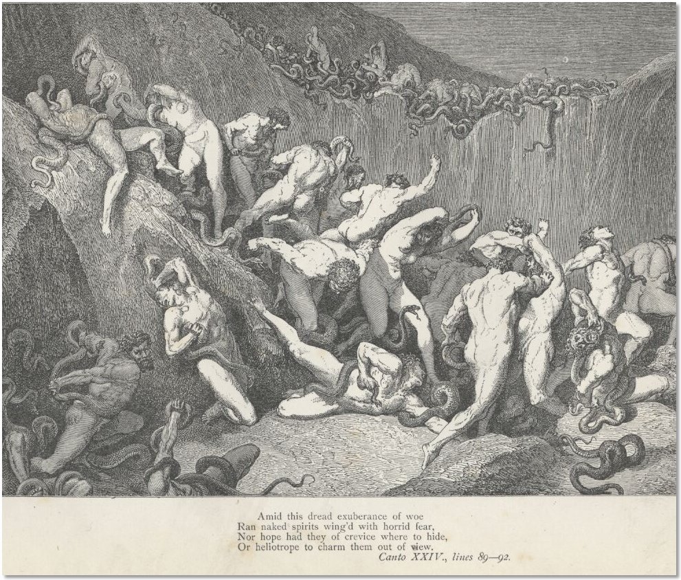 Illustrations from Dante's Inferno