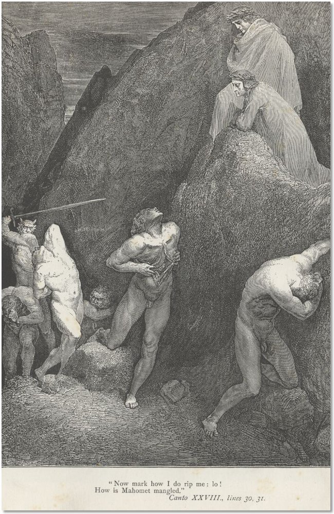 Illustrations from Dante's Inferno