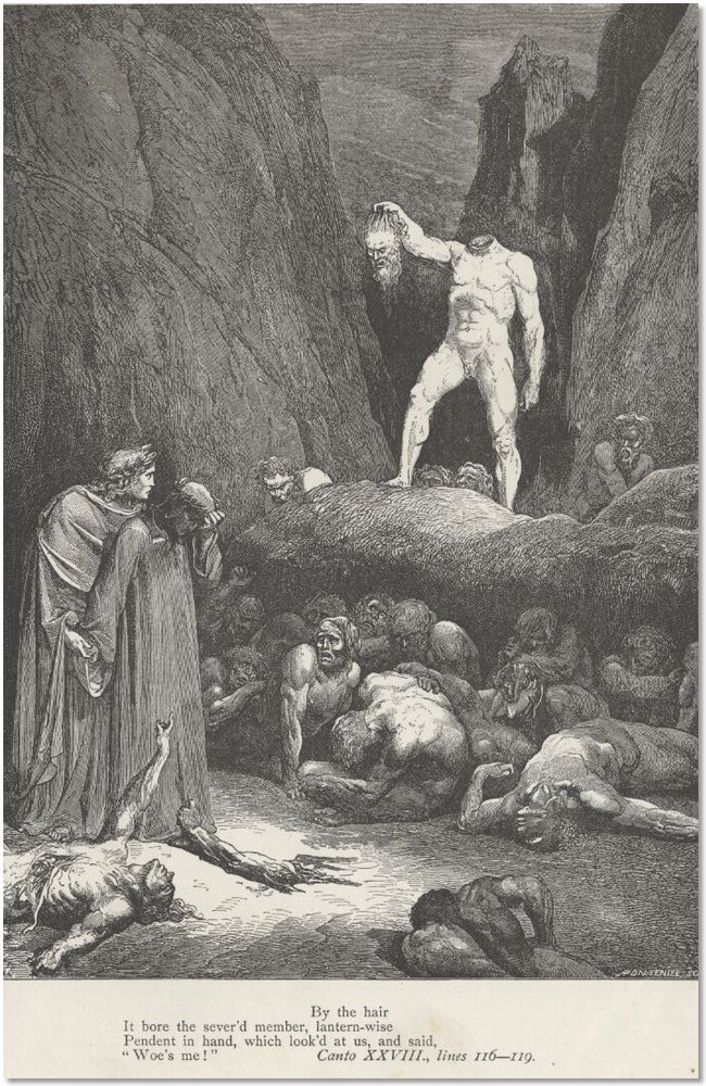 Illustrations from Dante's Inferno